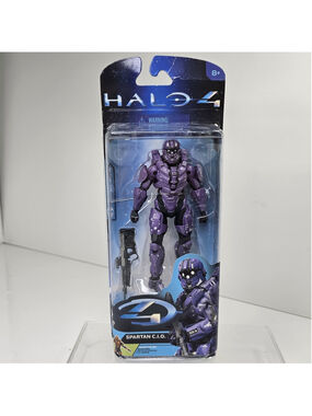 SEALED McFarlane Toys Halo 4 Spartan CIO Team Purple Action Figure NEW